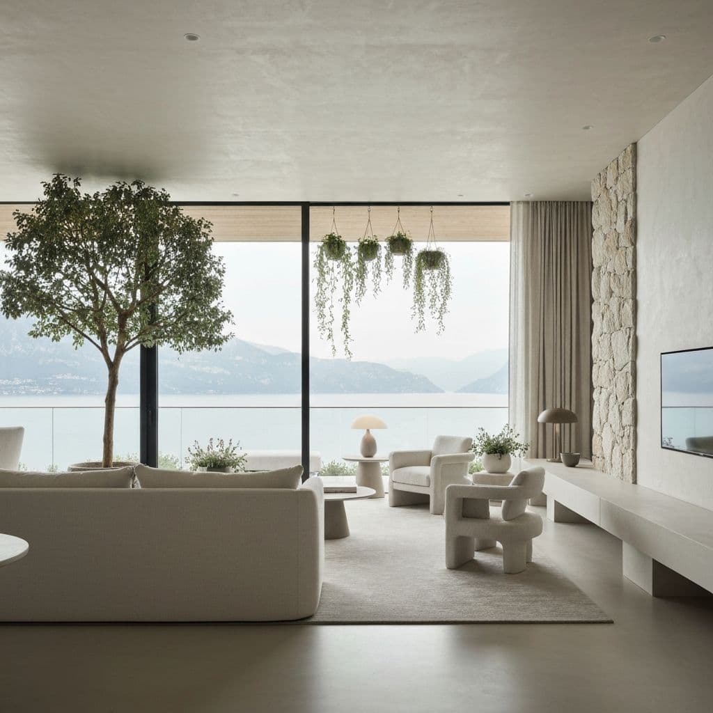 Attico contemporaneo Lago di Garda - design neuro-sensoriale